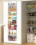 Over the Door Pantry Organizer 9-Tier Spice Rack - Space Saving