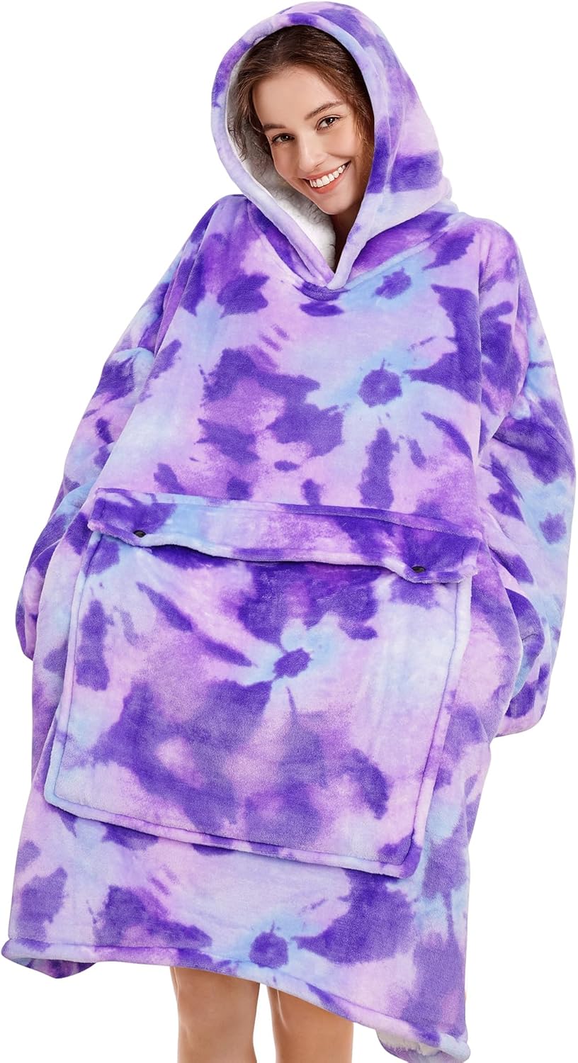 Cozy Oversized Blanket Hoodie for Adults - Perfect Gift Idea