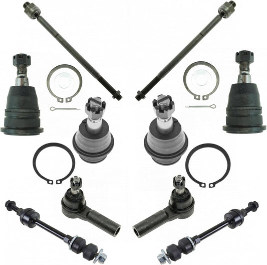 TRQ Front Steering & Suspension Kit for Dodge Ram 1500 2006-2010