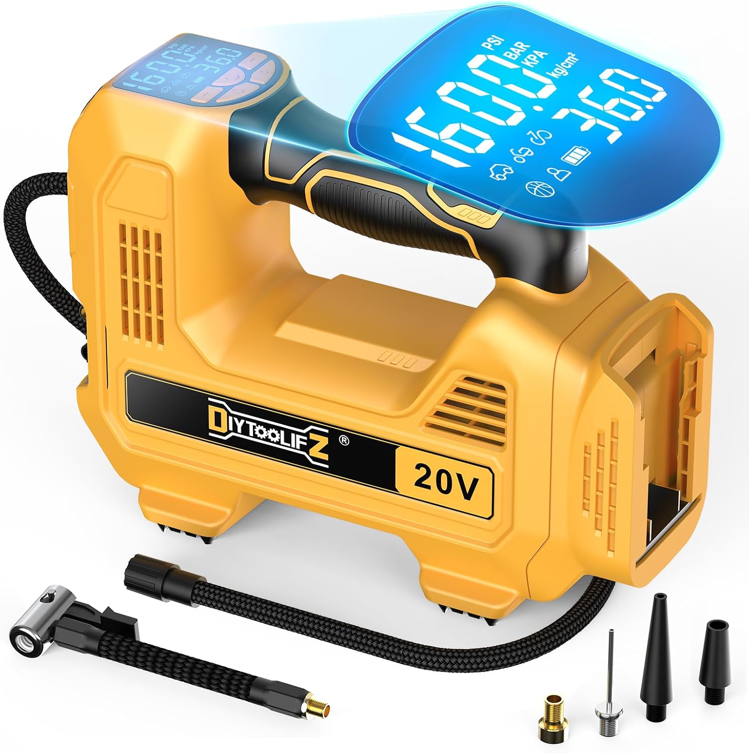 Portable Cordless Tire Inflator 160 PSI