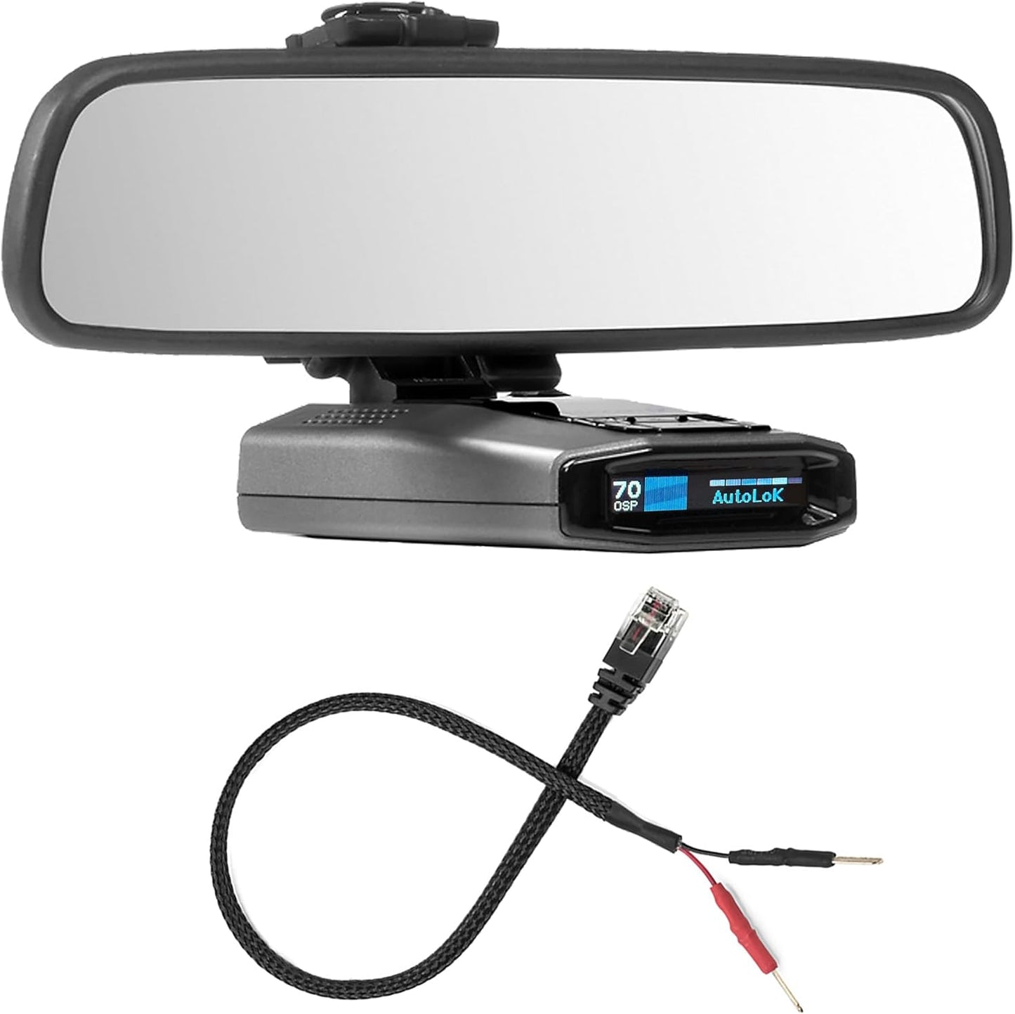 Radar Mount Mirror Mount and Wire for Escort Radar Detectors