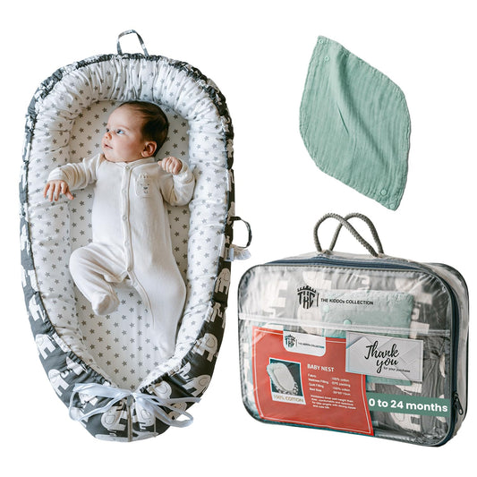 TKC Baby Lounger for Infants 0-24 Months - Adjustable Comfort