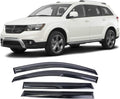 Tape-On Window Visors Deflectors Rain Guards 4 Piece Set - Keeps Cab