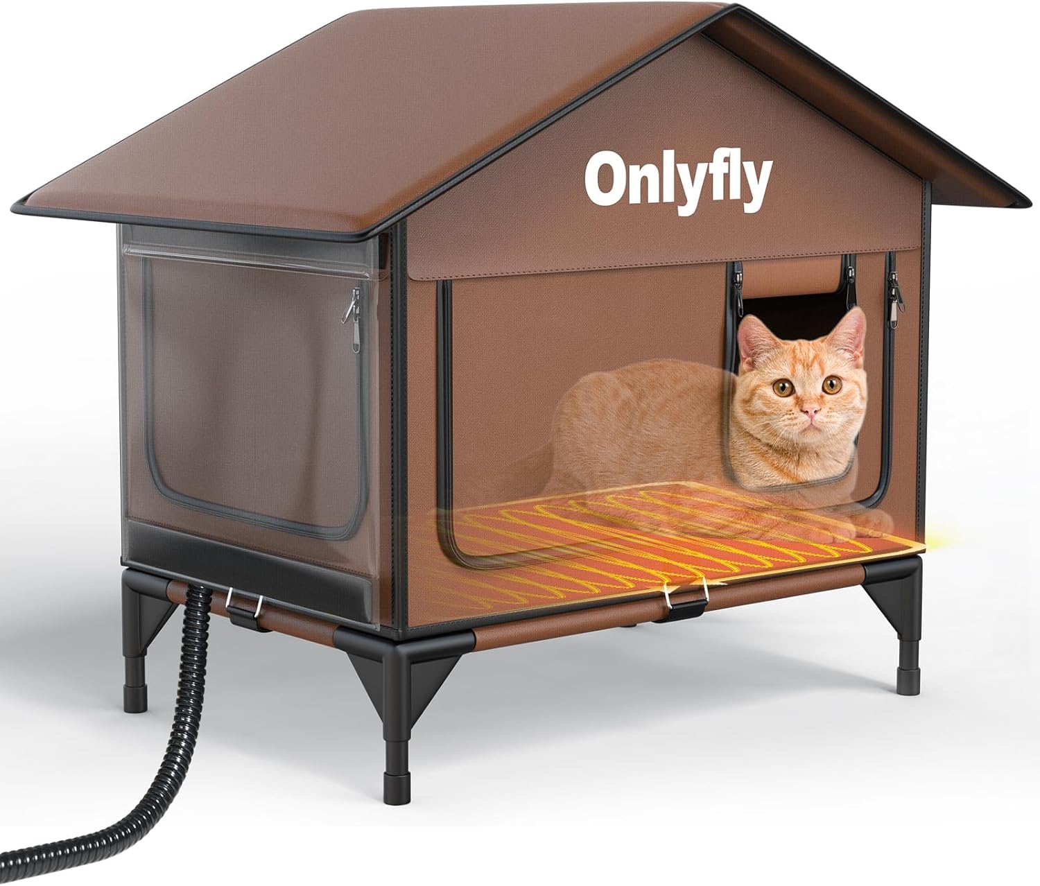 Heated Outdoor Cat Shelter: Weatherproof Haven