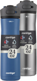 Contigo Ashland Chill 2.0 2-Pack 24oz Stainless Steel Water Bottles