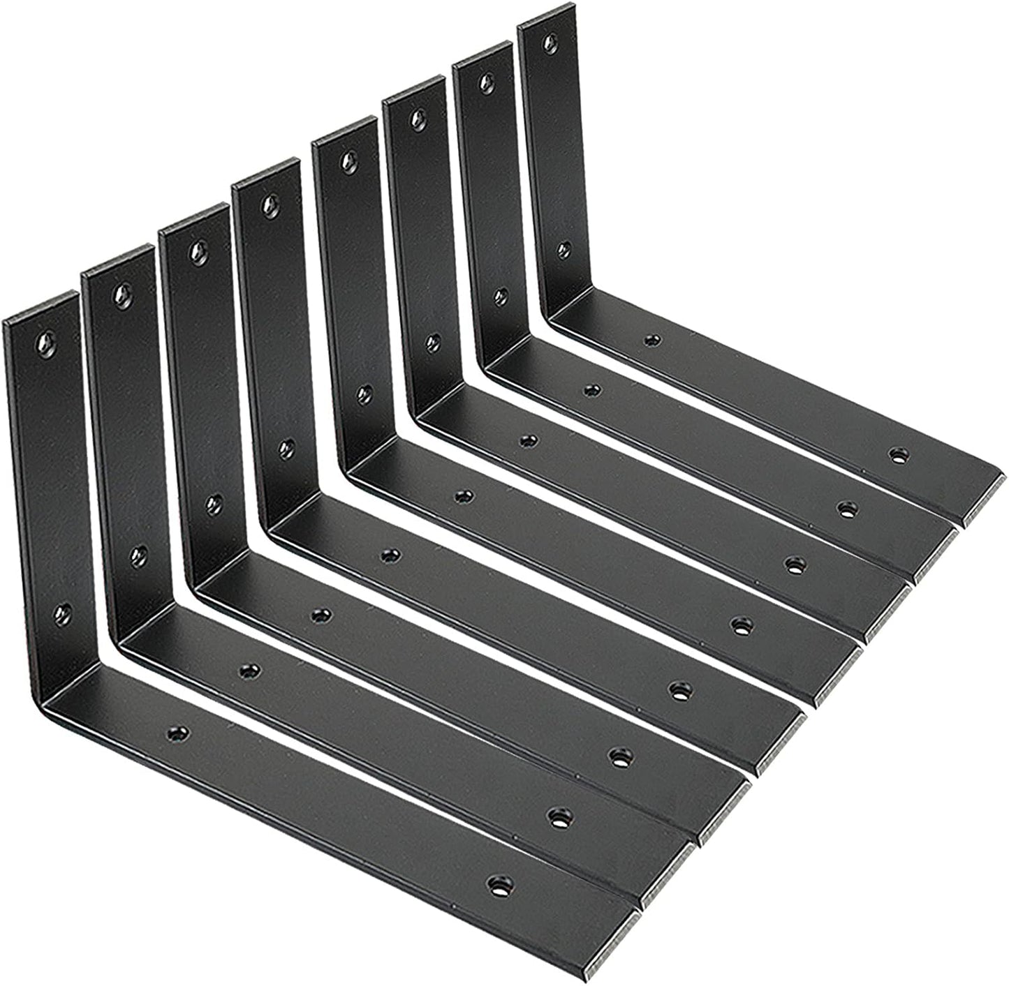 Heavy Duty 10 Inch Shelf Brackets for DIY Shelving Projects