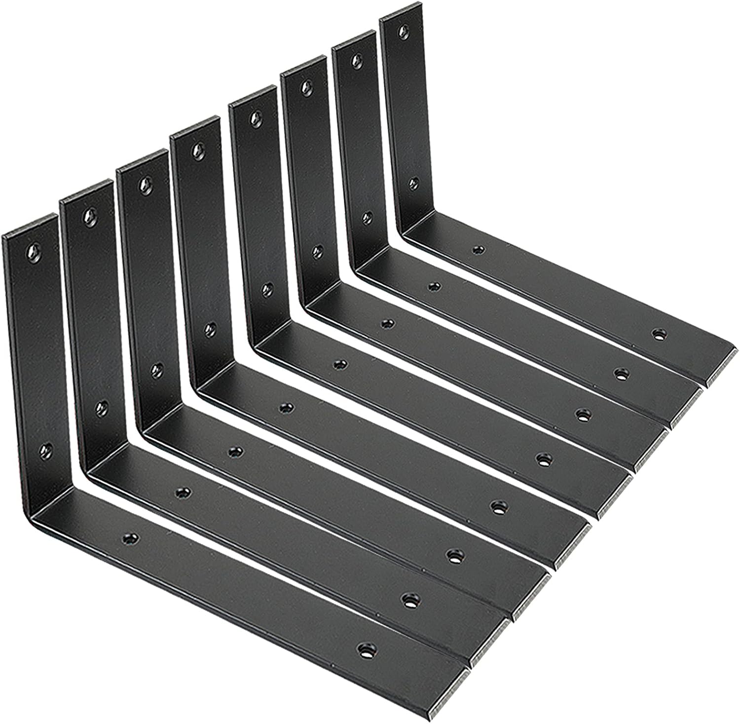 Heavy Duty 10 Inch Shelf Brackets for DIY Shelving Projects