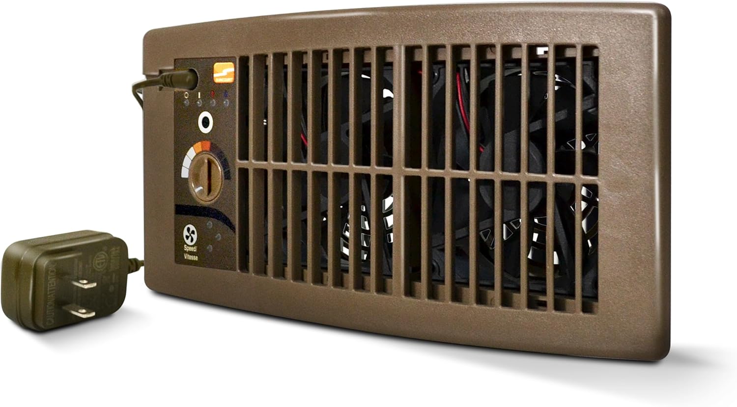 Suncourt Flush Fit Floor Wall Register Booster Fan for Comfort