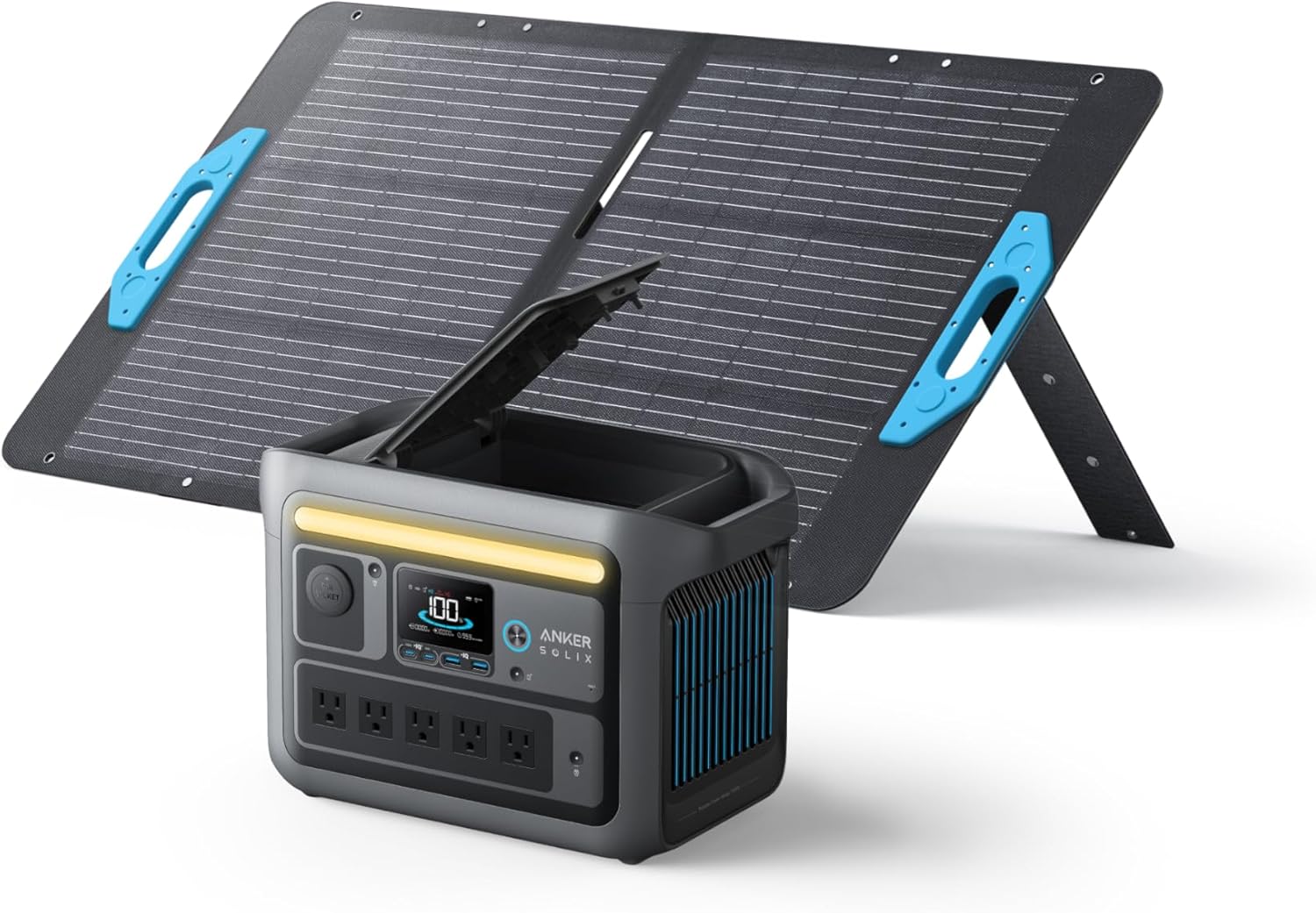 Anker SOLIX C800: 58 Min Full Charge, 768Wh Power Station