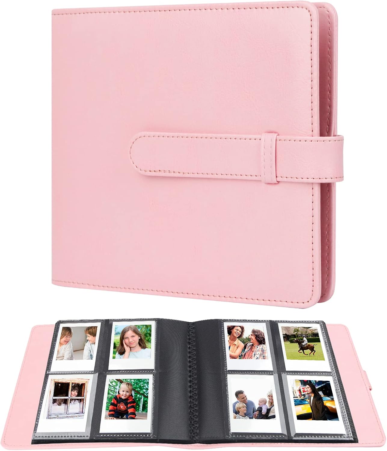 Polaroid Go Pink Photo Album - Store 256 Memories!