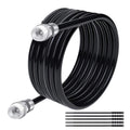 Elecan RG6 Coaxial Cable 200 ft Quad Shielded - Direct Burial