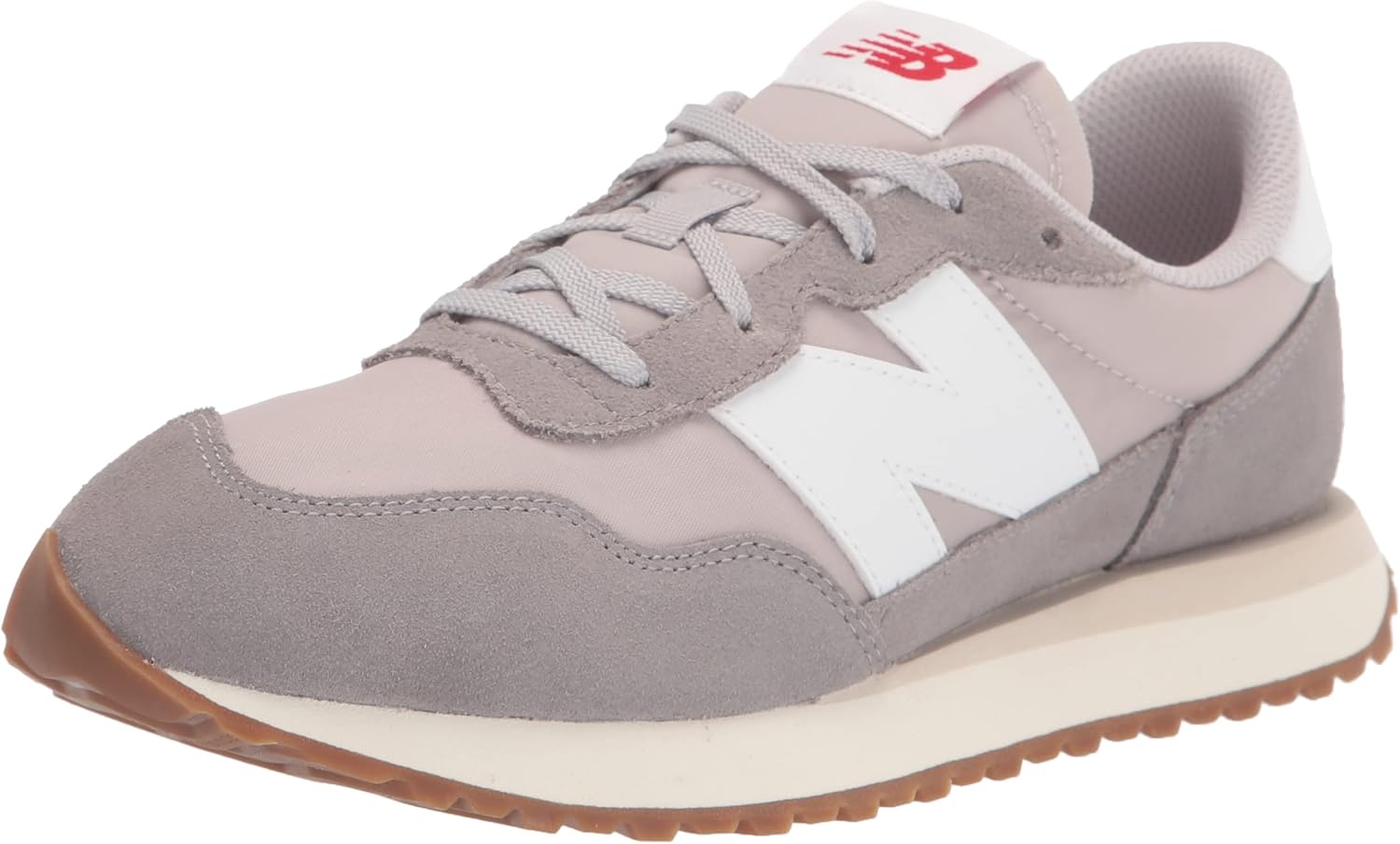 New Balance Kids 237 V1 Lace-up Sneaker for Retro Style Fun