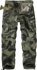 Men's BDU Casual Military Pants for Men - Ripstop Camo Cargo Trousers