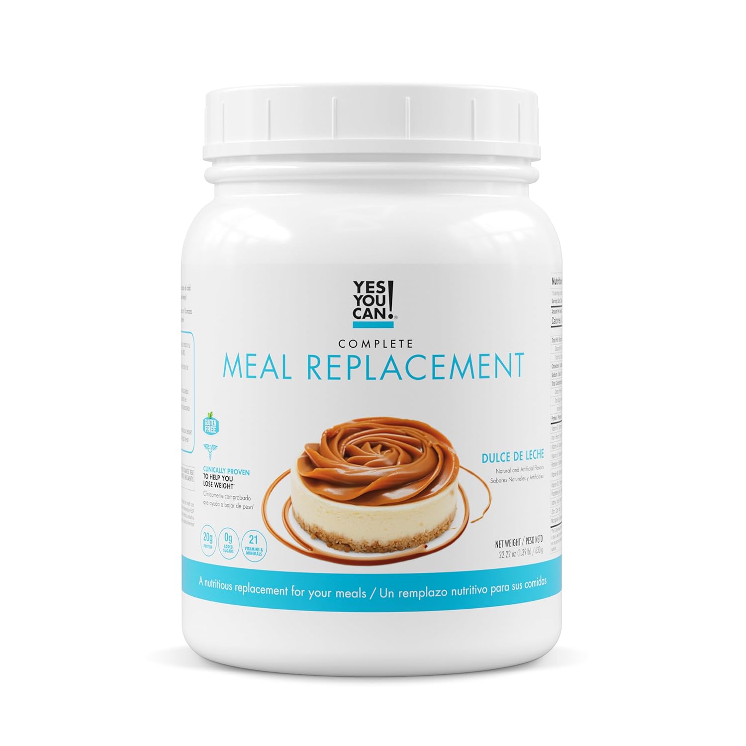 Yes You Can! Complete Meal Replacement Shake - Nutritious & Easy