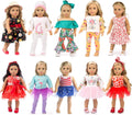 ZQDOLL 19 pcs American Doll Clothes Gift Set for 18 in Dolls - 10