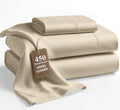 LANE LINEN Twin XL Sheet Set 450 TC Cotton Sheets - Deep Pocket Fit