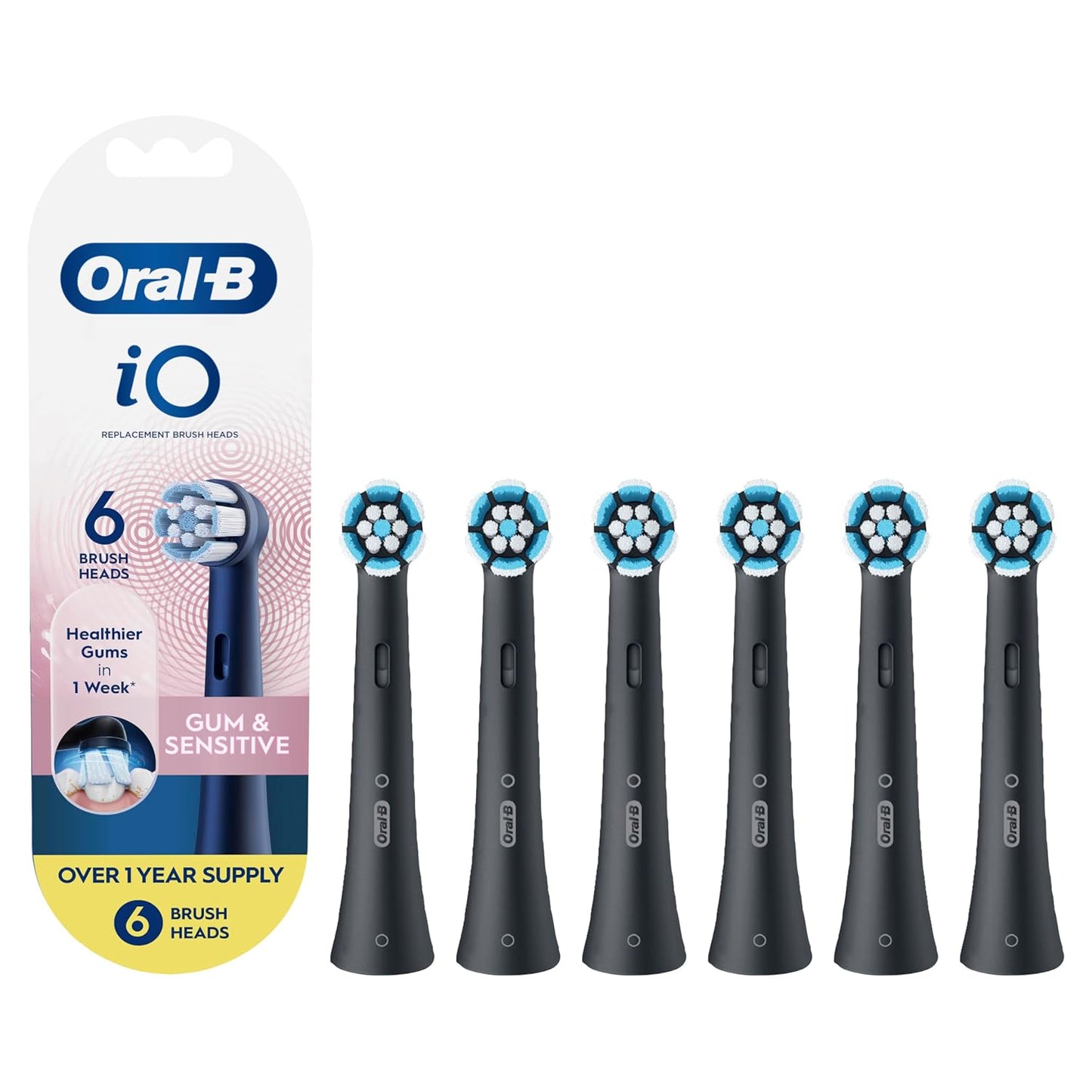 Oral-B iO Gum & Sensitive Replacement Heads for Electric Toothbrush