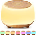 White Noise Sound Machine with 7 Colors Night Light - Portable Sleep