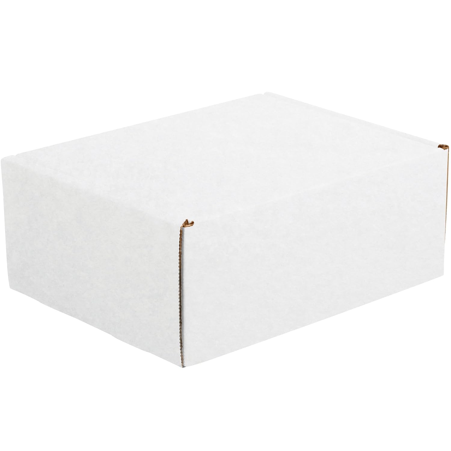 BOX USA BMFL1184 White Corrugated Boxes for Document Storage