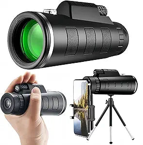 40x60 High Definition Monocular for Bird Watching and Hiking