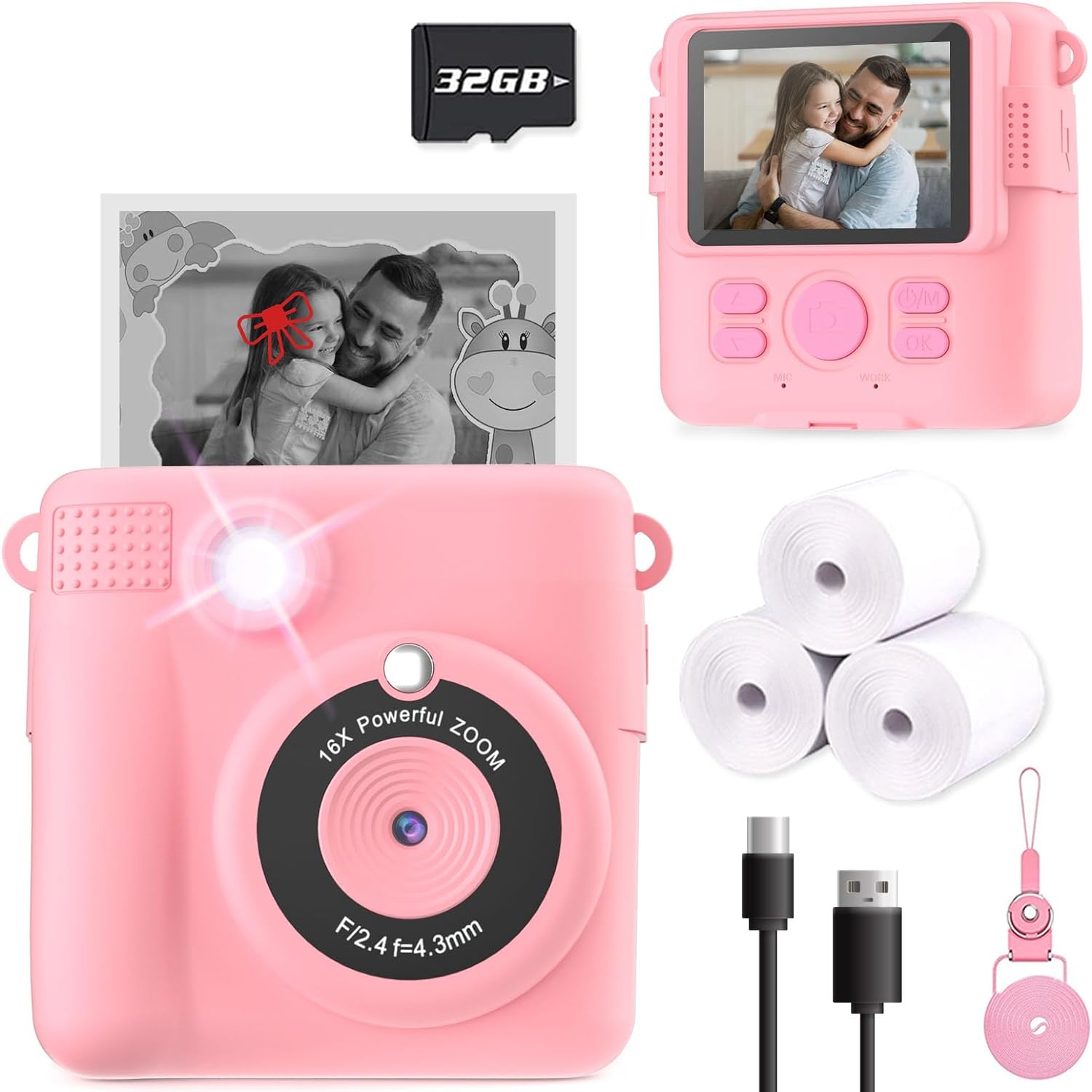 Capture Precious Moments Instantly - HD Kids Camera