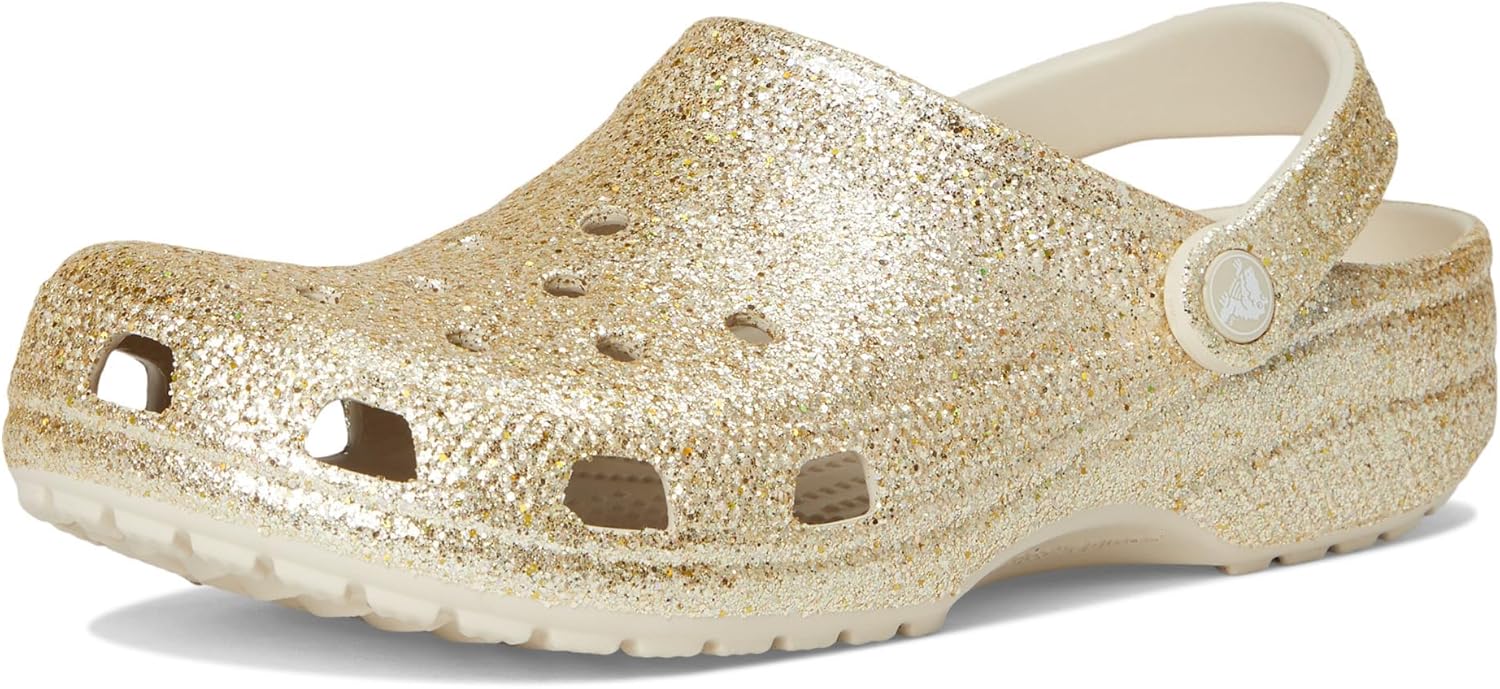 Classic Glitter Clogs for Unisex-Adult by Crocs - Stylish Comfort