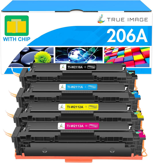 High Yield TRUE IMAGE 206A Toner Set