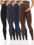 Maternity Leggings Over the Belly Pregnancy Active Wear - Cloudlike