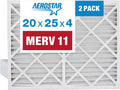 Aerostar 20x25x4 MERV 11 Air Filter - Cleaner Indoor Air Instantly!