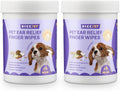 HICC PET Dog Ear Wipes for Dogs & Cats - 100 Count Cleaner