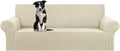 KEKUOU Stretch Slipcover for 4 Seater Couches with Oversized Fit