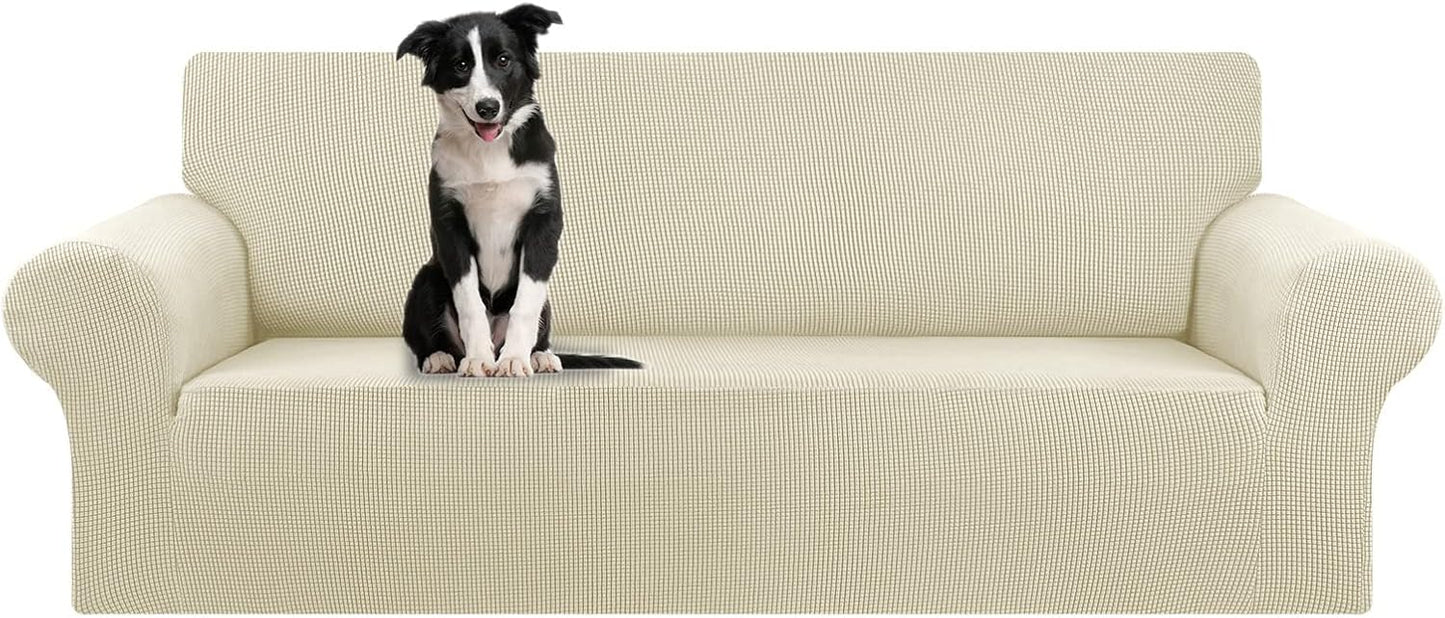 KEKUOU Stretch Oversized Sofa Slipcover for 4 Seater Couches
