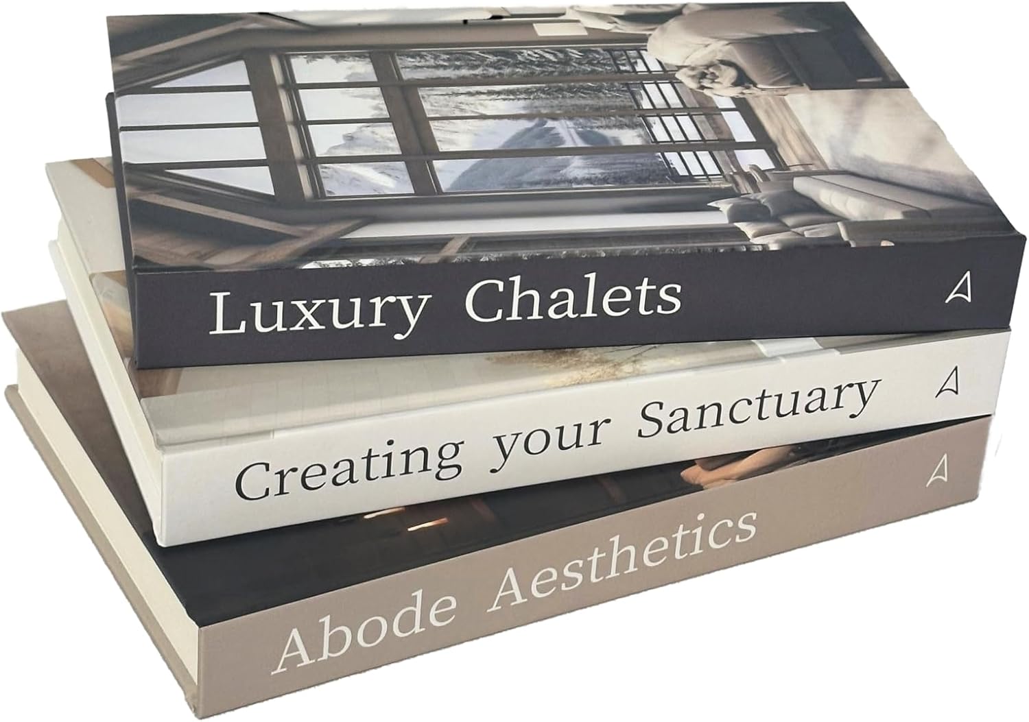 Array & Arrow Decorative Books for Modern Home Decor Style