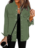 luvamia Oversized Jean Jacket for Women - Versatile 3-Season Shacket
