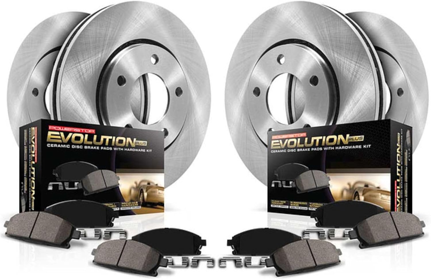 Power Stop Brake Kit for Lexus ES300h ES350 and Toyota Avalon