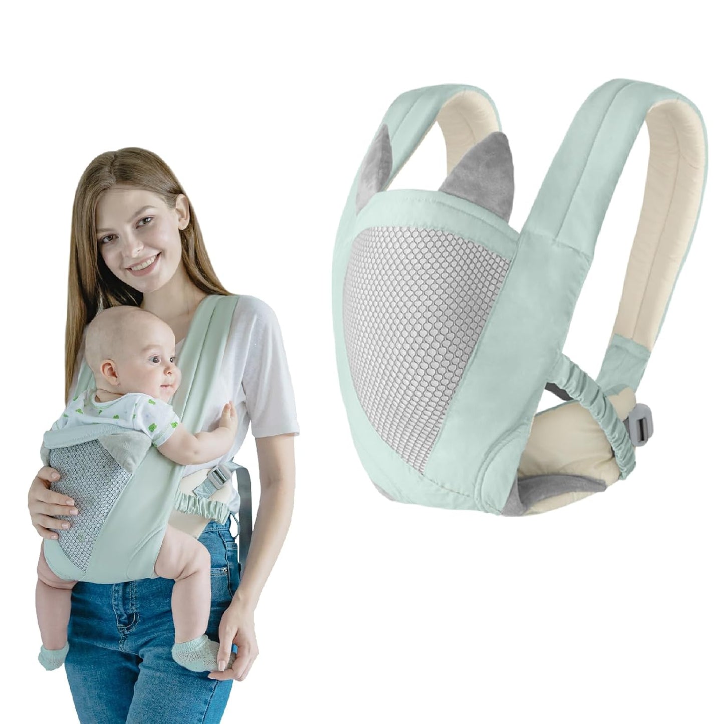 Handsfree Baby Carrier for Cozy Travel - Huifen