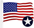 G128 American USA Flag 10x15 Ft - Heavyweight Embroidered Deluxe