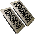 4x8 Inches Air Floor Vents for Home - Heavy Duty Steel Covers