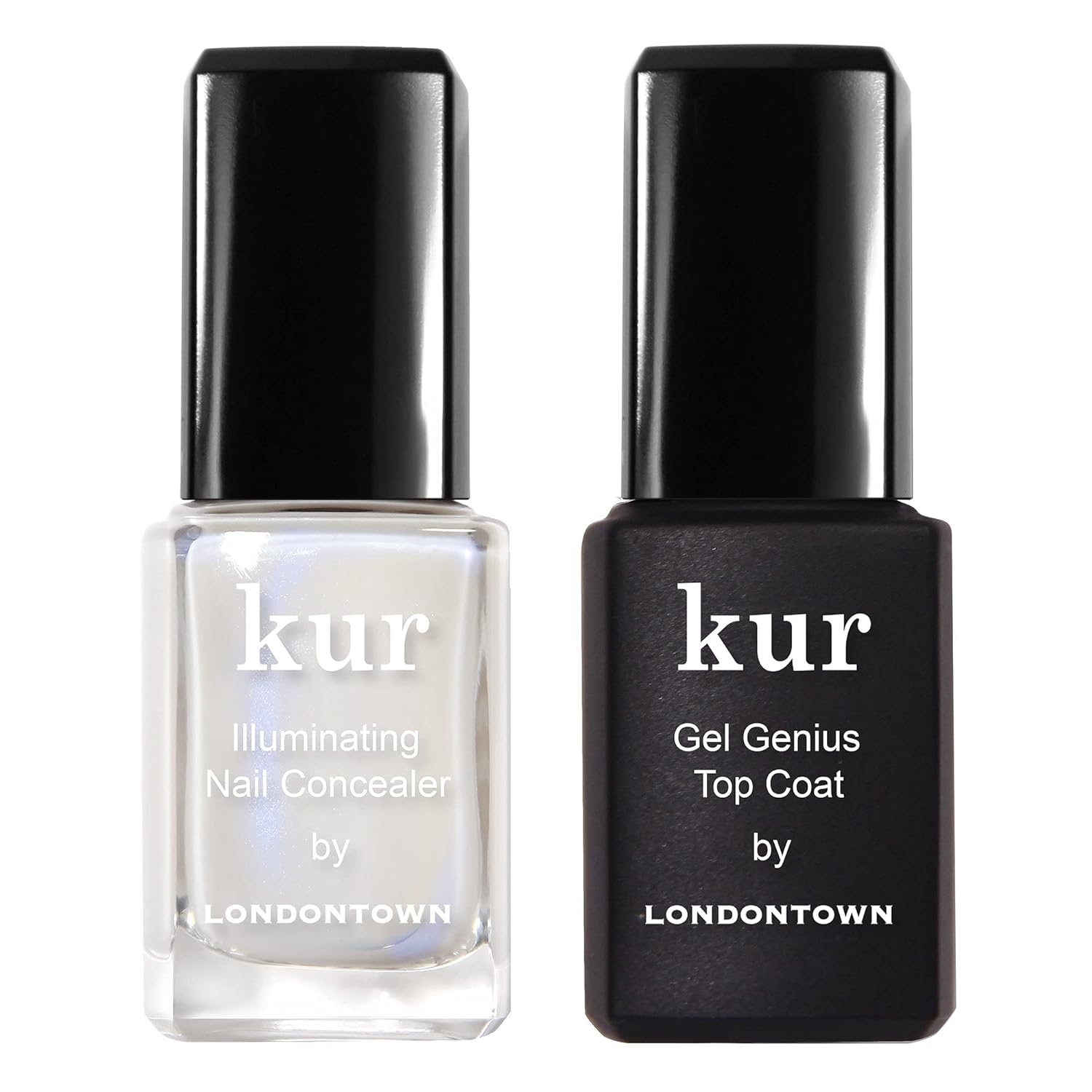 LONDONTOWN kur Nail Conceal & Go Duo Set for Flawless Nails