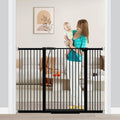 Extra Tall Baby Gate for Stairs - 40.5in Safety Barrier