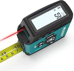 MiLESEEY DT20 Laser Tape Measure: 3-in-1 Precision Tool