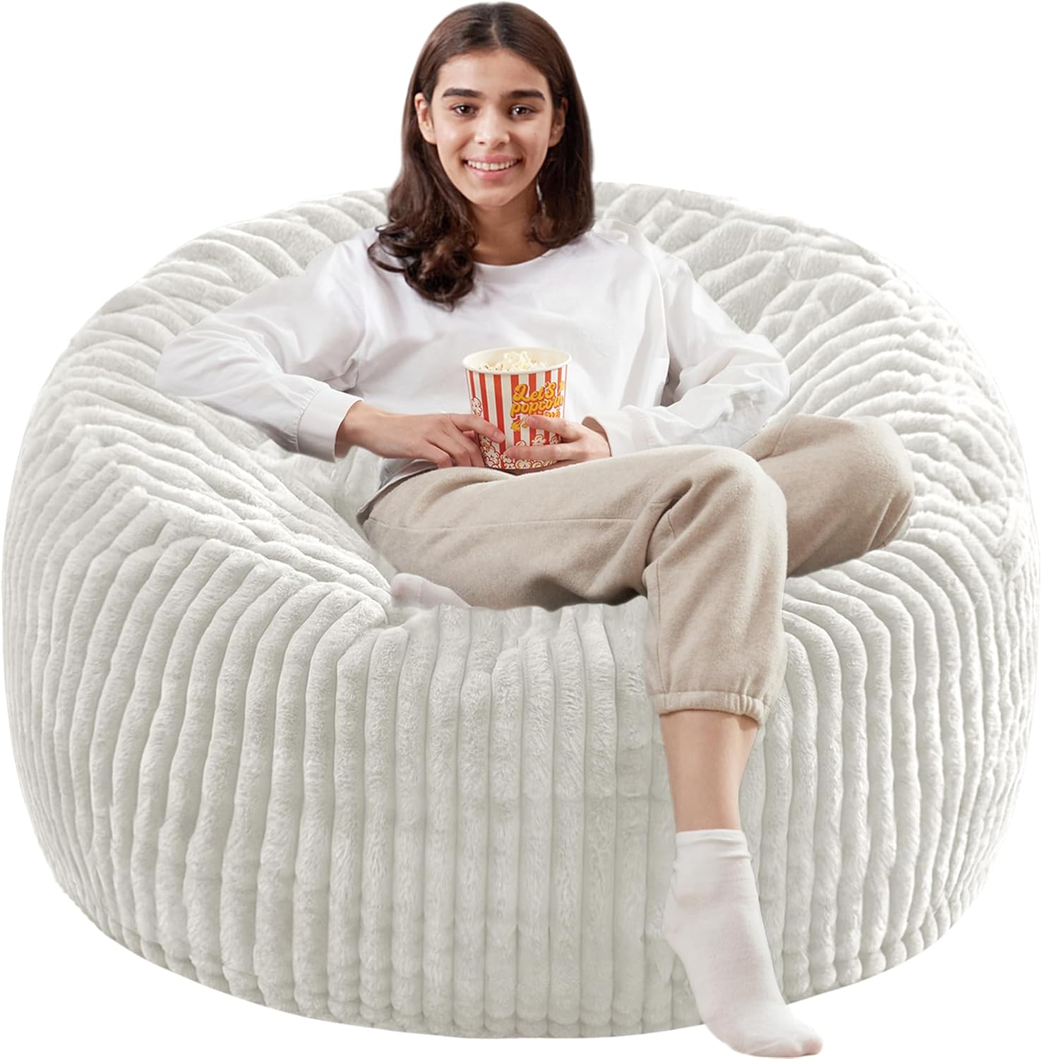 Memory Foam Filled Bean Bag Chair for Ultimate Comfort