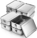 Stainless Steel Bento Lunch Box 2400ml - Durable Leakproof