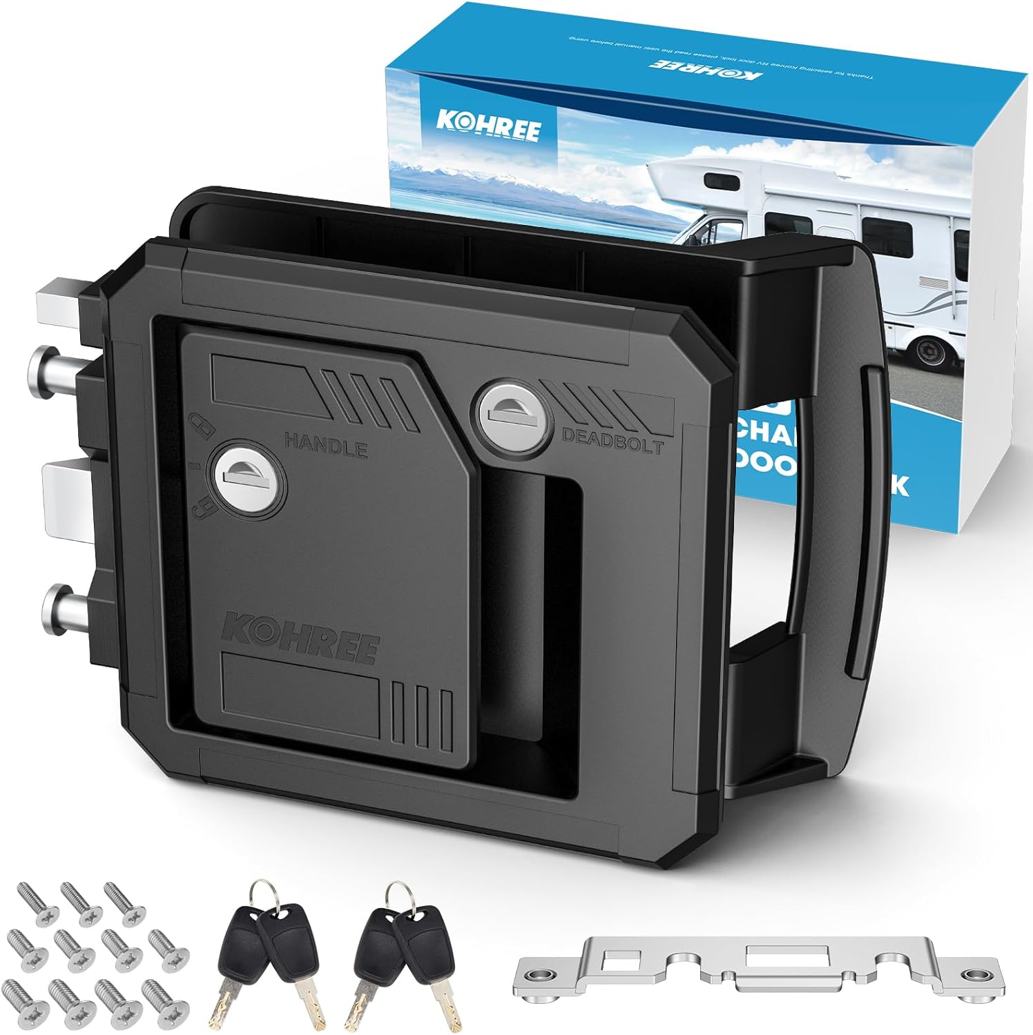Kohree Class C RV Door Lock Replacement for Secure Camping