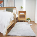 Ghouse Ultra Soft Faux Rabbit Fur Rug for Cozy Living Spaces