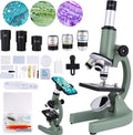 Microscope for Kids 40X-2000X with LED Light - Student Lab Kit