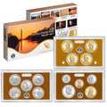 2014 S U.S. Mint 14-coin Clad Proof Set - OGP & COA Proof