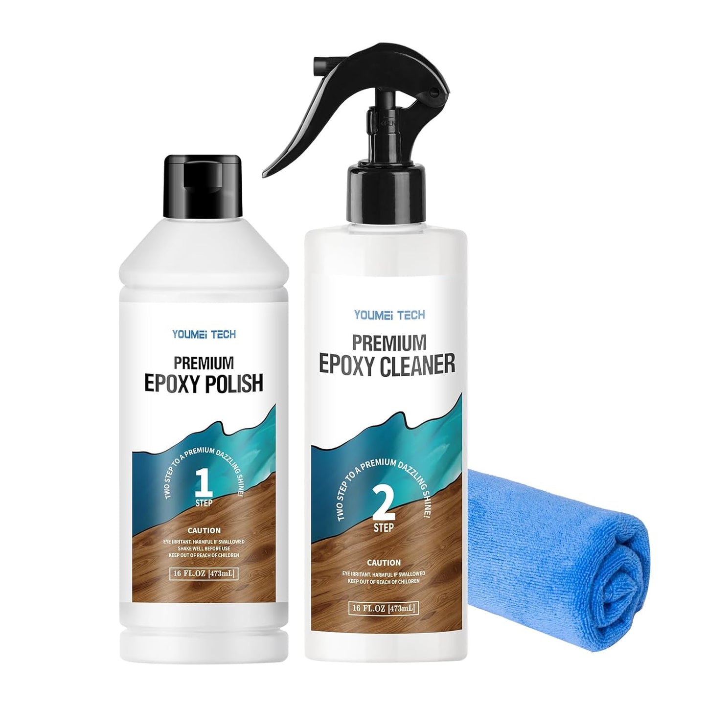 Resin Polishing Kit for Epoxy Projects - 32oz Premium Set