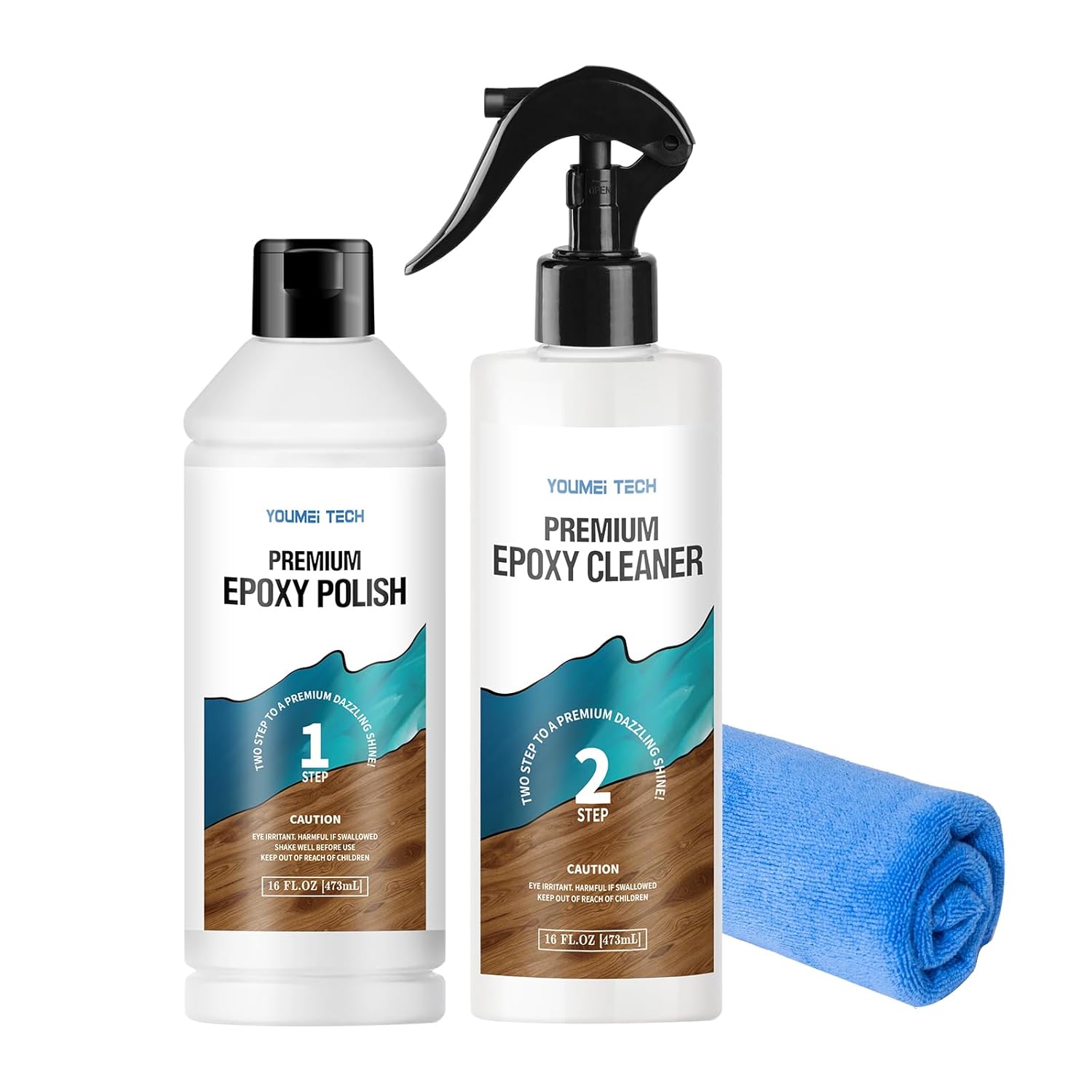 Resin Polishing Kit for Epoxy Projects - 32oz Premium Set