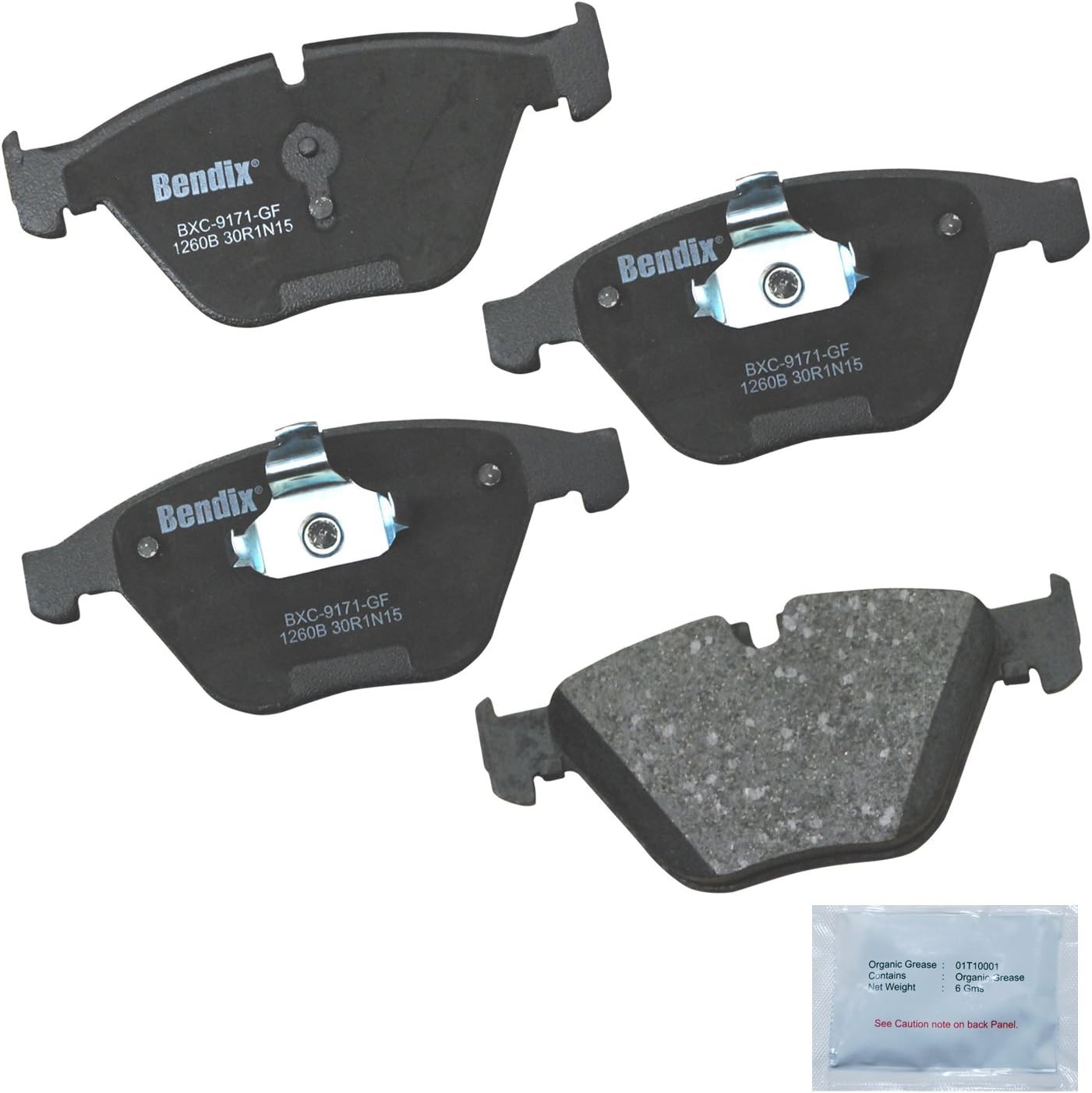 Bendix Priority1 CFC1260B Ceramic Brake Pads for BMW Models